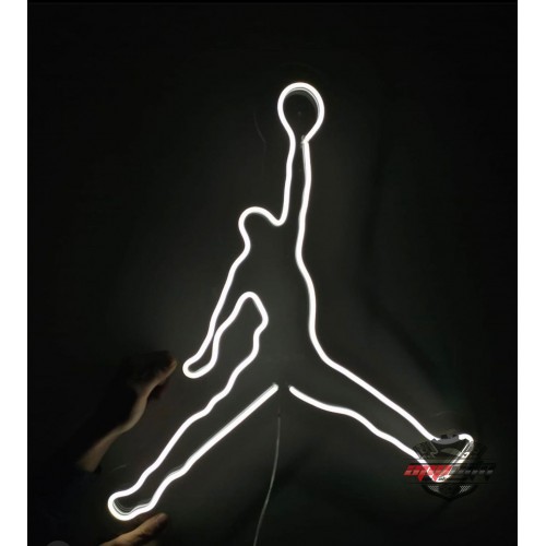 Jordon NBA Dekoratif Neon Led Tablo, Neon Duvar Tabela